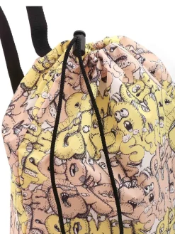 Zaino Kaws giallo